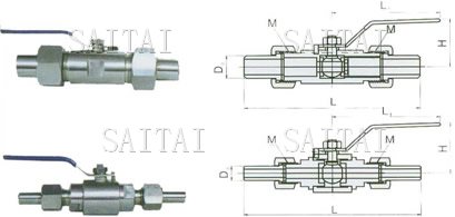 PN 6.4 MPa- Welded Ends-Dimensions