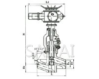 電站用鍛鋼電動對焊截止閥縮略圖 