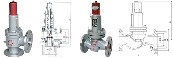 封閉式安全回流閥