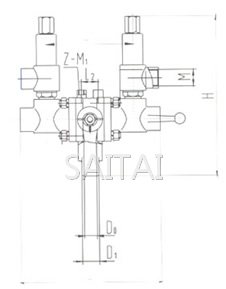 組合安全係統閥