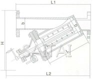 手搖刷式過濾器結構圖
