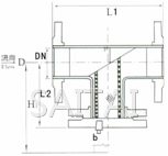 T型直流式過濾器結構圖