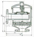 HXF8型帶接管阻火吸入閥 DN50-250
