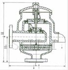 HXF3型帶吸入接管阻火呼吸閥 DN50-250