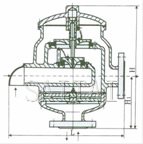 HXF4型帶呼出接管阻火呼吸閥 DN50-250
