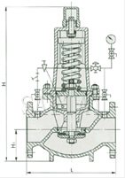 組合式減壓閥總裝圖