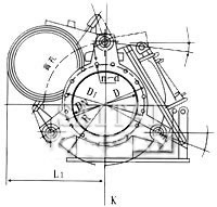 F743X液動盲板閥 結構圖2