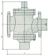ZLF自力式平衡閥結構圖