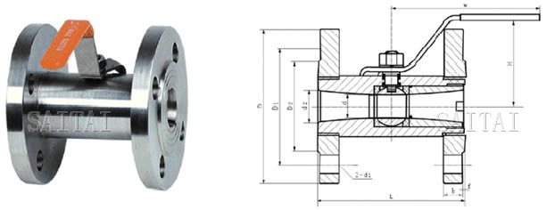 法蘭球閥Q41F-16/40 C/P/R