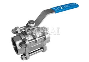 三片式球閥圖(3PC)Q11F-16/64C/P/R