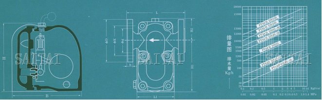 杠杆浮球蒸汽疏水閥結構圖
