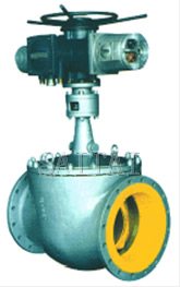  電動軌道調節球閥