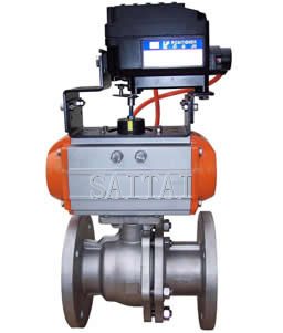 QYH641氣動O型調節切斷球閥