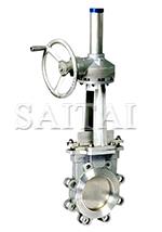 PZ543X/H/F-6/10/16傘齒輪夾式刀形閘閥